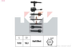 Snímač, počet otáček kol KW 460 239