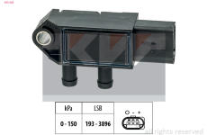 Senzor, tlak výfukového plynu KW 493 445