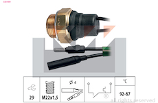 Teplotní spínač, větrák chladiče KW 550 009