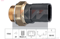 Teplotní spínač, větrák chladiče KW 550 117
