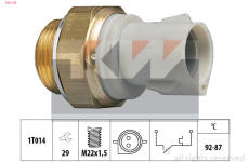 Teplotní spínač, větrák chladiče KW 550 129