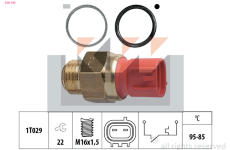 Teplotní spínač, větrák chladiče KW 550 149