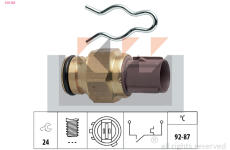 Teplotní spínač, větrák chladiče KW 550 285