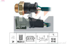 Teplotní spínač, větrák chladiče KW 550 662