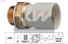 Teplotní spínač, větrák chladiče KW 550 689
