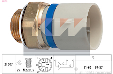 Teplotní spínač, větrák chladiče KW 550 701