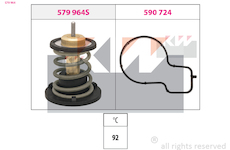 Termostat, chladivo KW 579 964