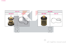 Termostat, chladivo KW 579 982KK