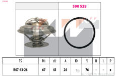 Termostat, chladivo KW 579 996