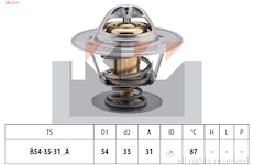 Termostat, chladivo KW 580 223S