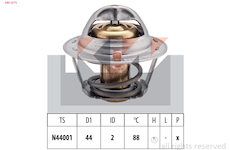 Termostat, chladivo KW 580 227S