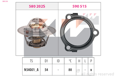 Termostat, chladivo KW 580 234