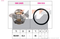 Termostat, chladivo KW 580 240