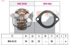 Termostat, chladivo KW 580 306