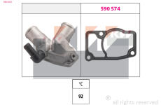 Termostat, chladivo KW 580 343S