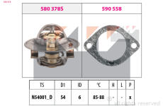 Termostat, chladivo KW 580 378