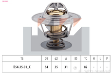 Termostat, chladivo KW 580 380S