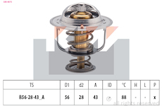 Termostat, chladivo KW 580 407S