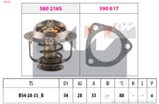 Termostat, chladivo KW 580 453