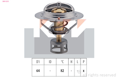 Termostat, chladivo KW 580 523S