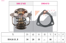 Termostat, chladivo KW 580 535