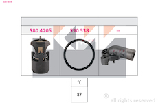 Termostat, chladivo KW 580 561K