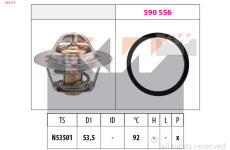 Termostat, chladivo KW 580 576