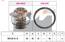 Termostat, chladivo KW 580 645