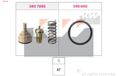 Termostat, chladivo KW 580 788