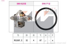 Termostat, chladivo KW 580 850