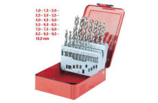 Ocelový spirálový vrták-sada KS TOOLS 330.2610