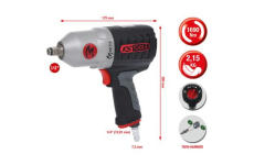 Rázový šroubovák (stlačený vzduch) KS TOOLS 515.1210