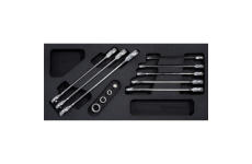 Vidlicovo račňový kľúč - sada KS TOOLS 815.1343