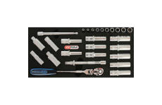 Sada nástrčkových kľúčov na zapaľovacie sviečky KS TOOLS 818.1304