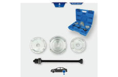 Montazni sada, ticha loziska KS TOOLS BT672100