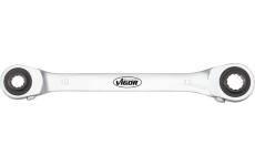 Obojstranný račňový očkový kľúč VIGOR V2705