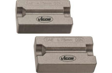 Sda upínacích čeľustí prípravku na lemovanie plechu VIGOR V2540