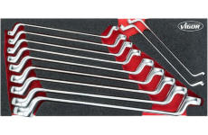 Sada dvojitých očkových kľúčov VIGOR V6722