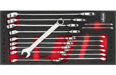 Sada očkových a vidlicových kľúčov VIGOR V6723