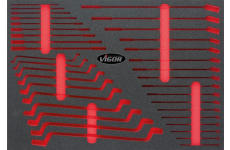 Penová vložka, organizér VIGOR V6643-L