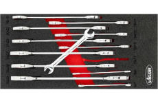 Sada obojstranných vidlicových kľúčov VIGOR V6721N