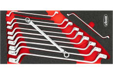 Sada dvojitých očkových kľúčov VIGOR V6722N