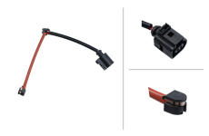 Vystrazny kontakt, opotrebeni oblozeni ELTA AUTOMOTIVE EA5087