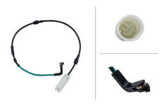 Vystrazny kontakt, opotrebeni oblozeni ELTA AUTOMOTIVE EA5108