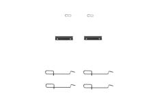 Sada prislusenstvi, oblozeni kotoucove brzdy ELTA AUTOMOTIVE EA8531