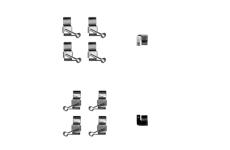 Sada prislusenstvi, oblozeni kotoucove brzdy ELTA AUTOMOTIVE EA8611