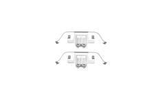 Sada prislusenstvi, oblozeni kotoucove brzdy ELTA AUTOMOTIVE EA8688