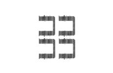 Sada prislusenstvi, oblozeni kotoucove brzdy ELTA AUTOMOTIVE EA8714