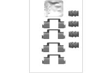 Sada prislusenstvi, oblozeni kotoucove brzdy ELTA AUTOMOTIVE EA8930