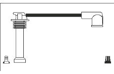 Sada kabelů pro zapalování ELTA AUTOMOTIVE ET4005